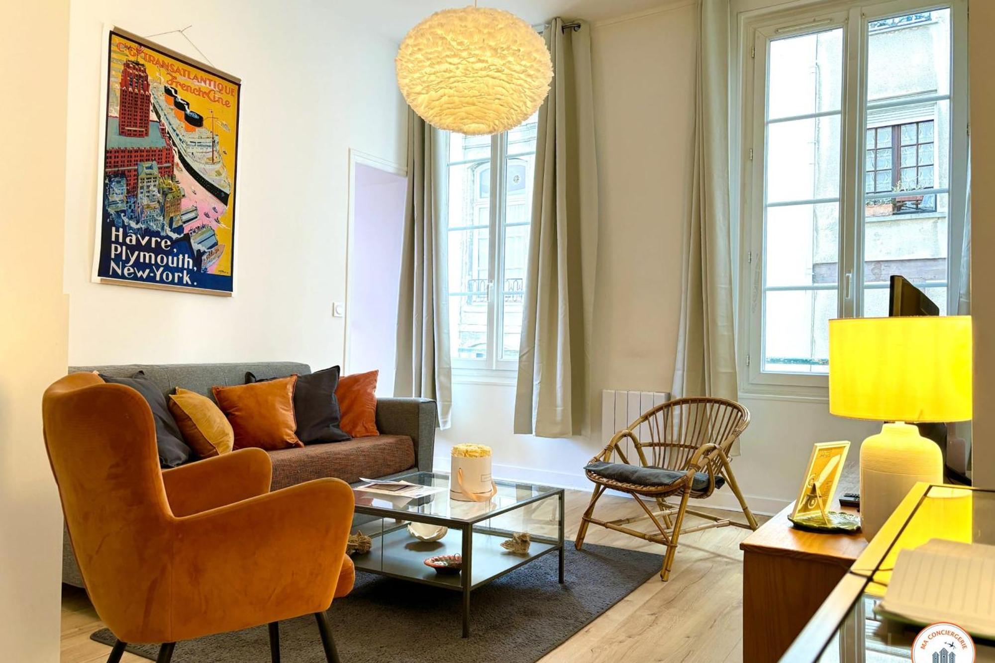 L'Oasis Havrais - Centre Historique Apartment Le Havre Bagian luar foto
