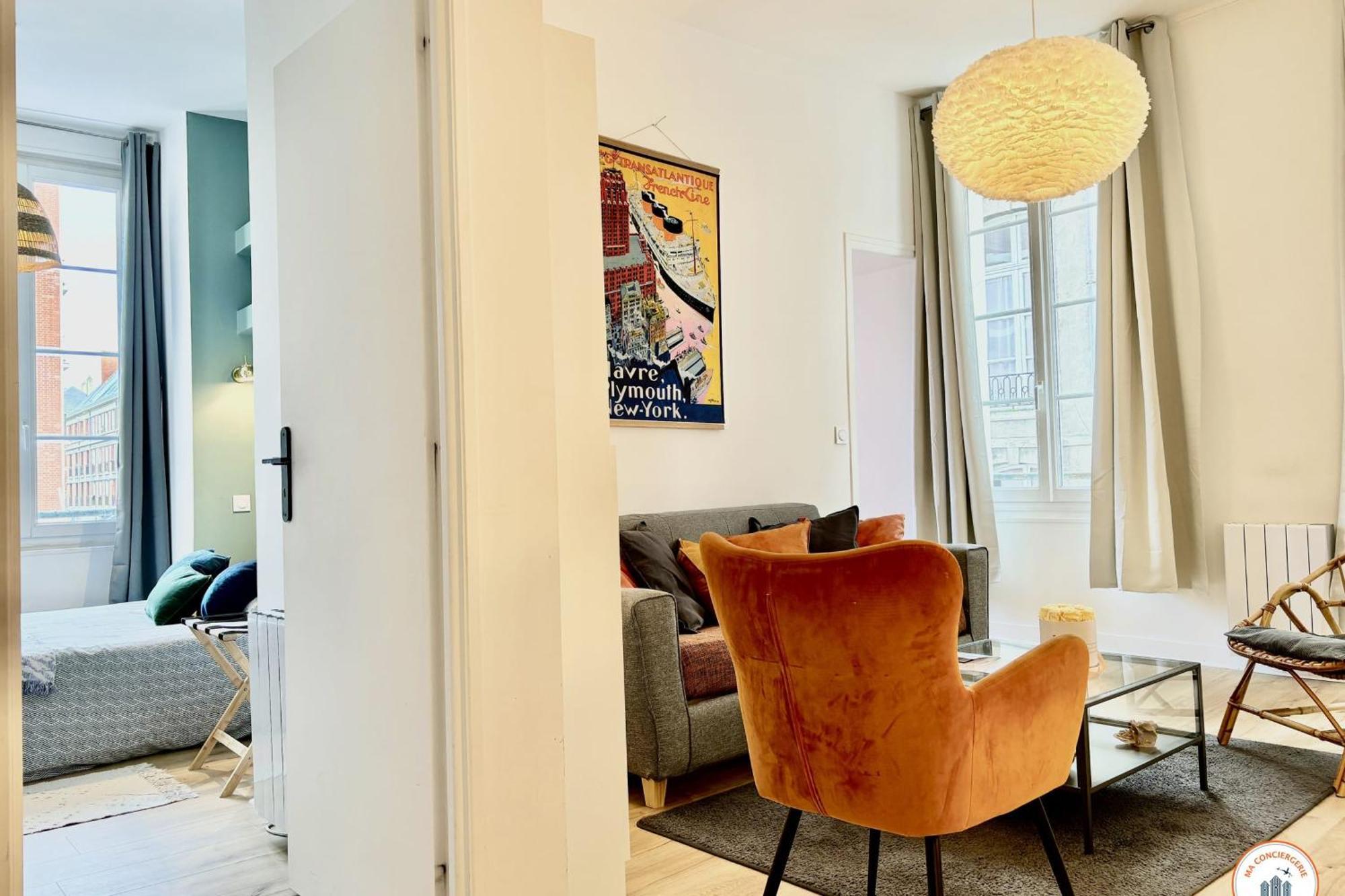 L'Oasis Havrais - Centre Historique Apartment Le Havre Bagian luar foto
